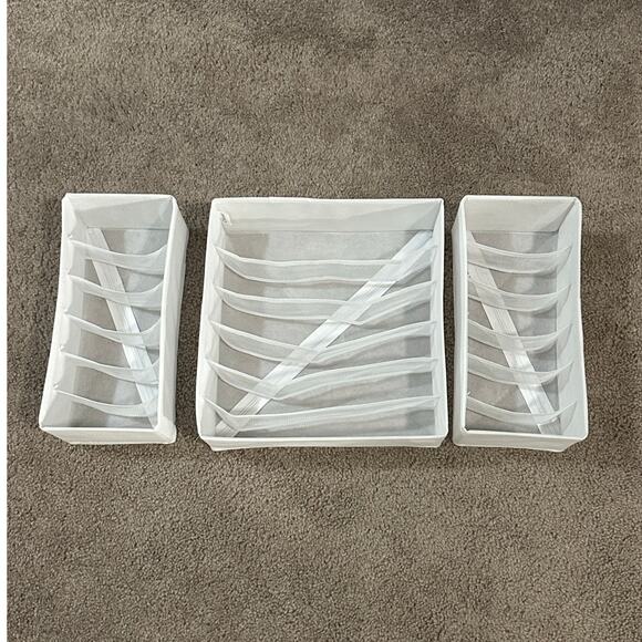 Drawer Organizers - Set of 3 - Picture 1 of 9